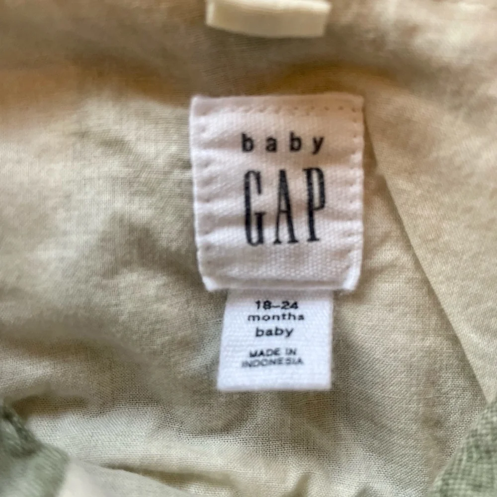 GAP 3 Piece Set with Dress, Bloomers and Shoes (18-24 months)